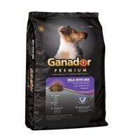 Thức ăn chó Ganador Puppy vị sữa và DHA 20kg