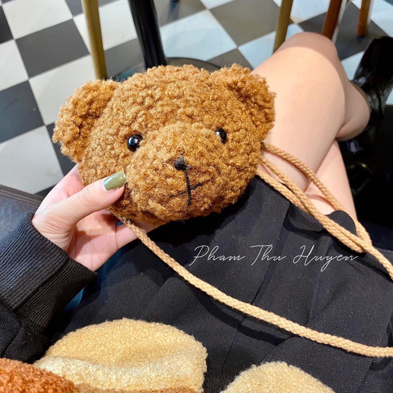 Siêu kute Set Áo Gấu mix túi Gấu