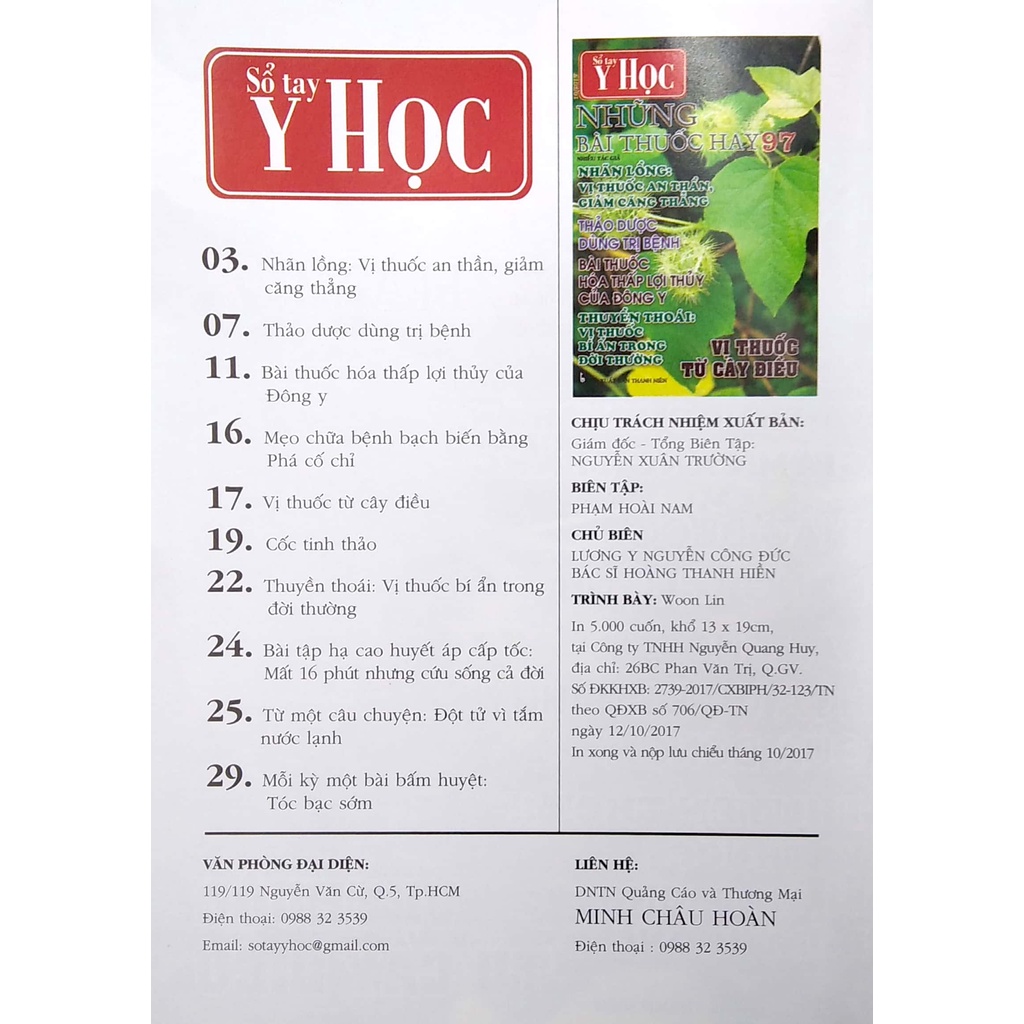 Sách Sổ Tay Y Học - Những Bài Thuốc Hay 97