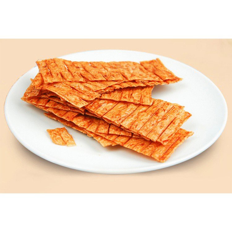 Snack Mực Bento Tẩm Vị Thái (Màu Cam) - Dây 13 Gói 6Gr