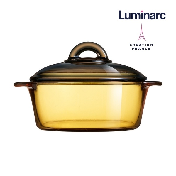 Nồi thủy tinh 1.5L Luminarc Amberline Granite -LUAMN1763 (Bảo hành 10 năm)