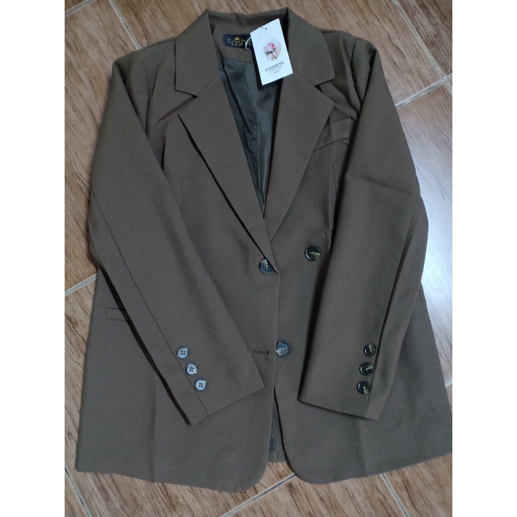 (Hàng dày Đẹp)Ảnh thật 5 hình cuối-HC530.Áo blazer lưng xẻ phong cách kiểu mới | BigBuy360 - bigbuy360.vn