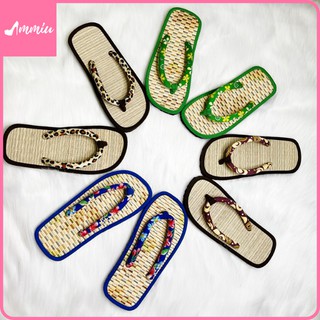 Dép Chiếu Cói Mang Trong Nhà - Đi Biển - Văn Phòng