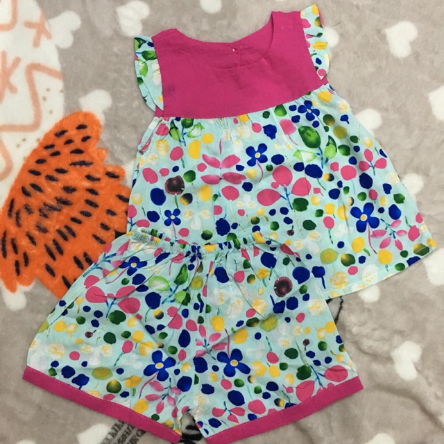 Combo 2 bộ lanh cho be gái