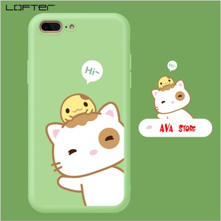 Ốp IPHONE Mèo Lofter.