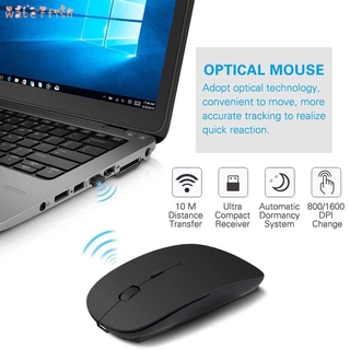 Chuột Quang Không Dây Siêu Mỏng Kèm Cáp Usb