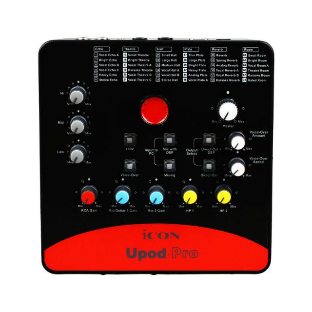 BỘ SOUND CARD ICON UPod Pro LỌC ÂM THANH CHÍNH HÃNG.