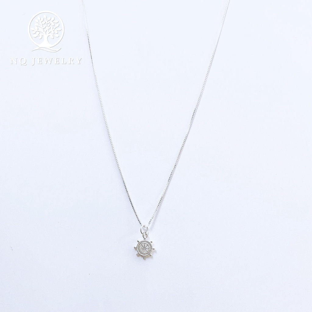 Dây chuyền bạc mặt bánh lái - NQ Jewelry