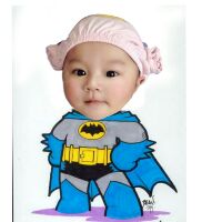 Combo Phông sinh nhật bé Long + chibi + 5 ảnh lụa