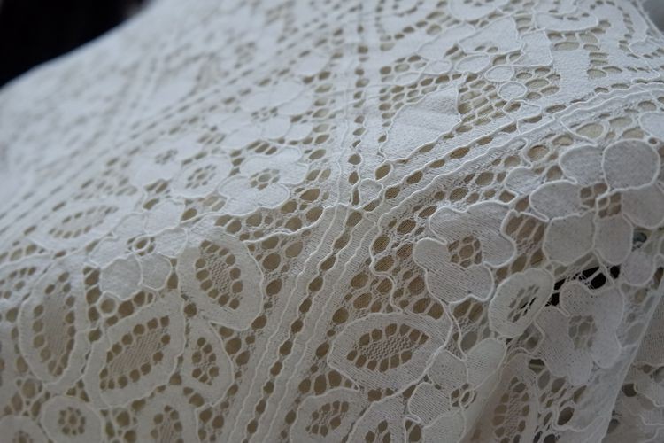 Wide 62cm Hollow lace clothing wedding fabric veil material DIY home photography background accessories