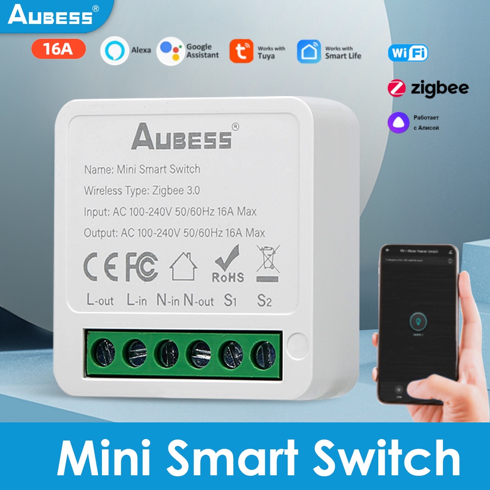 Tuya Smart Switch Hub Gateway ZigBee3.0 Hỗ Trợ APP/Điều Khiển Từ Xa Bằng Giọng Nói Alexa Google Home Hợp Tác Cuộc Sống Thông Minh Nhỏ KINOSTAR.