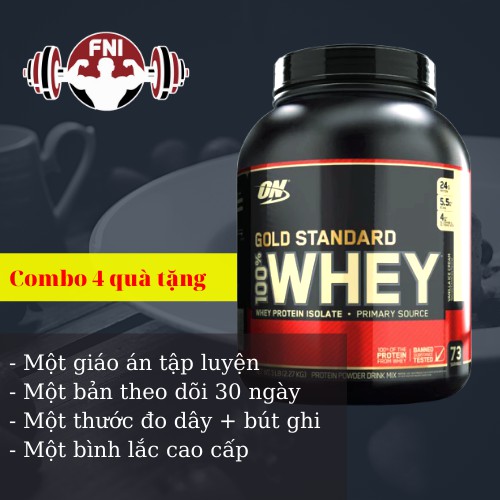 GOLD STANDARD 100% WHEY - SỮA BỔ SUNG PROTEIN HỖ TRỢ PHÁT TRIỂN CƠ BẮP (5Lbs)