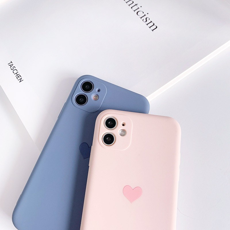 Ốp lưng iphone Heart TPU dẻo mềm bảo vệ cam 6/6plus/6s/6splus/7/7plus/8/8plus/x/xr/xs/11/12/13/pro/max/plus/promax