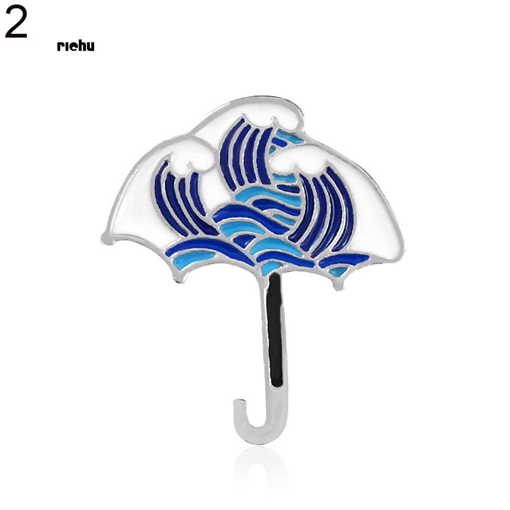 Trâm Cài Áo Hình Cá Voi Gợn Sóng Thời Trang