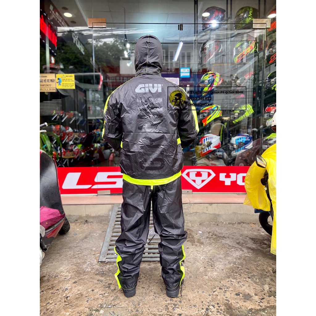 Áo Mưa Givi G-Rain (Có Nón)