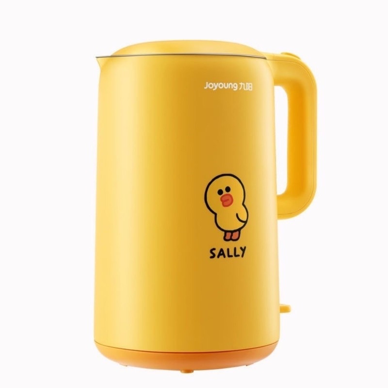 Joyoung / Ấm đun nước siêu tốc màu vàng hình vịt sally 1.7L