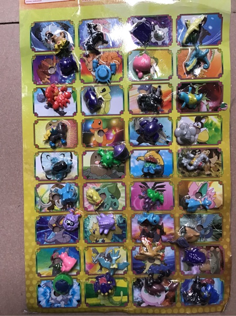 Vĩ đồ chơi thú Po nhựa nhỏ