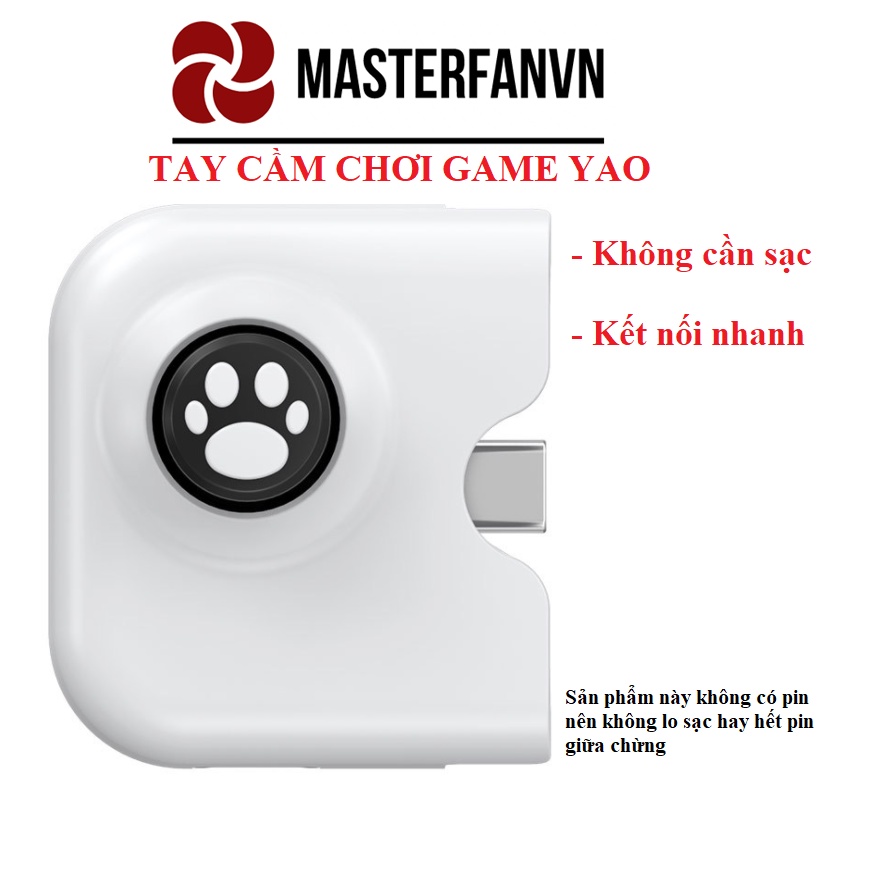 Tay cầm chơi game, joystick game mobile YAO chơi Liên quân, tốc chiến, pubg, ff cod