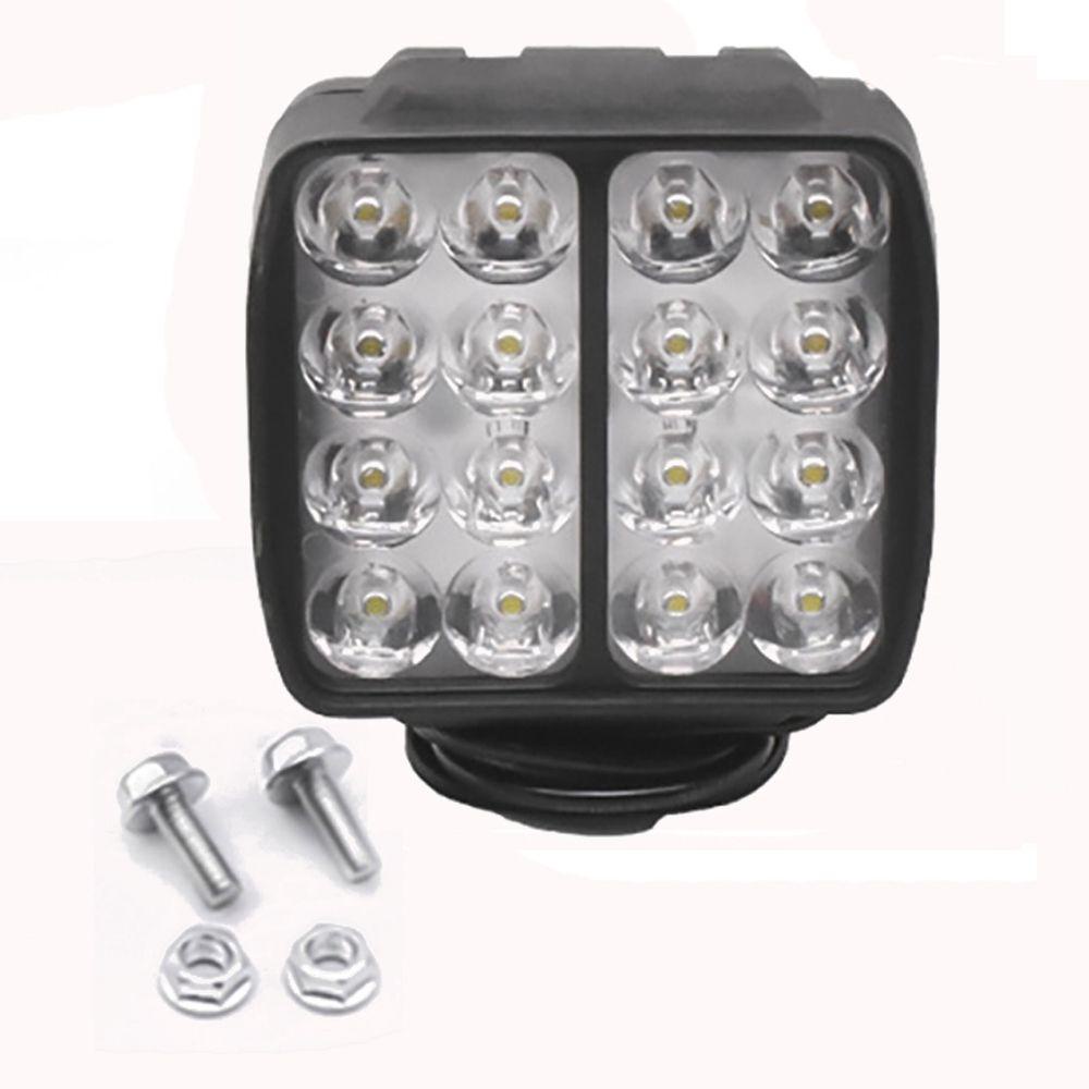 SHOUKEY Đèn Pha Siêu Sáng 12V-100V 16 / 24 LED Chất Lượng Cao Dành Cho Xe Đạp Điện