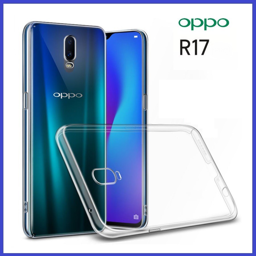 Ốp dẻo trong suốt Oppo R17 trong suốt