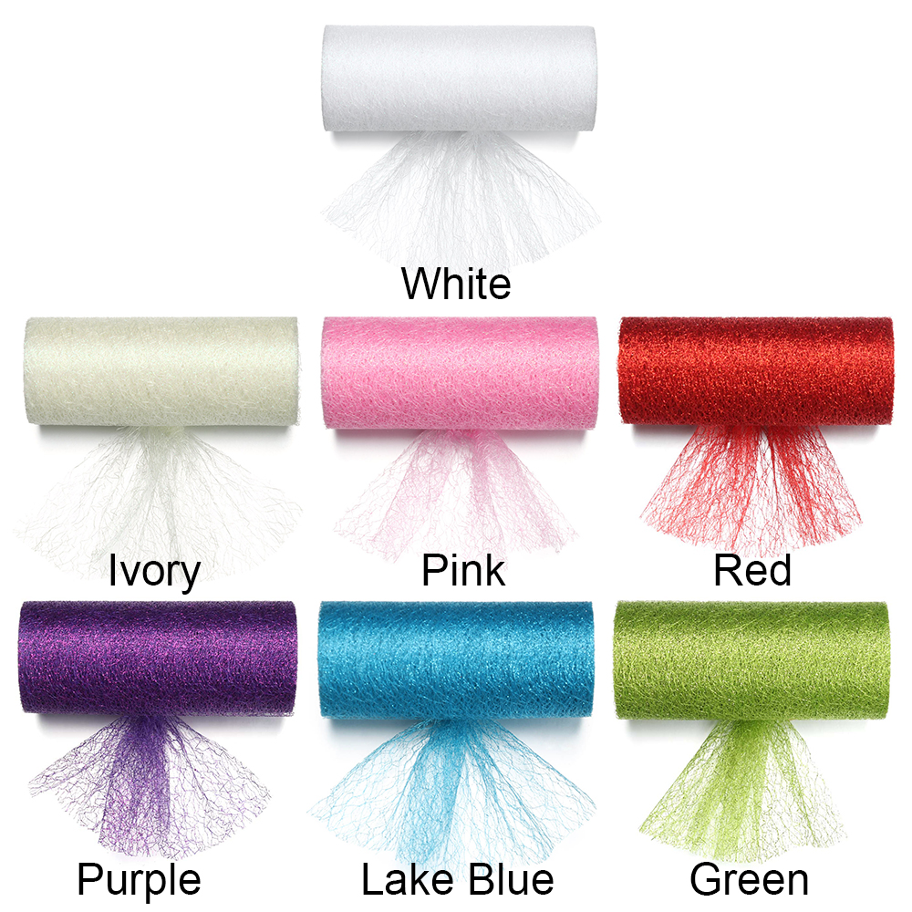 Cuộn Vải Tuyn Nhiều Màu Dùng Trang Trí Đám Cưới