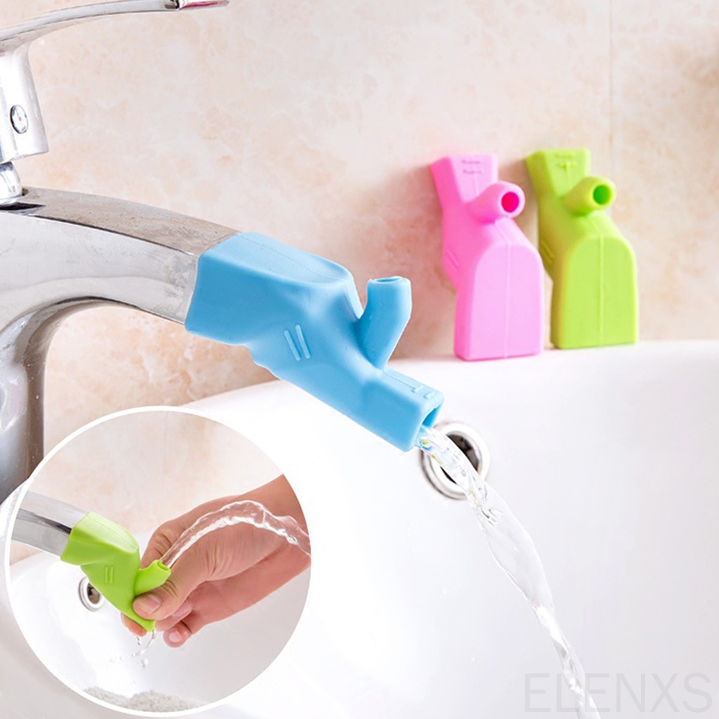 Đầu nối dài vòi nước bằng silicone tiện dụng cho bé