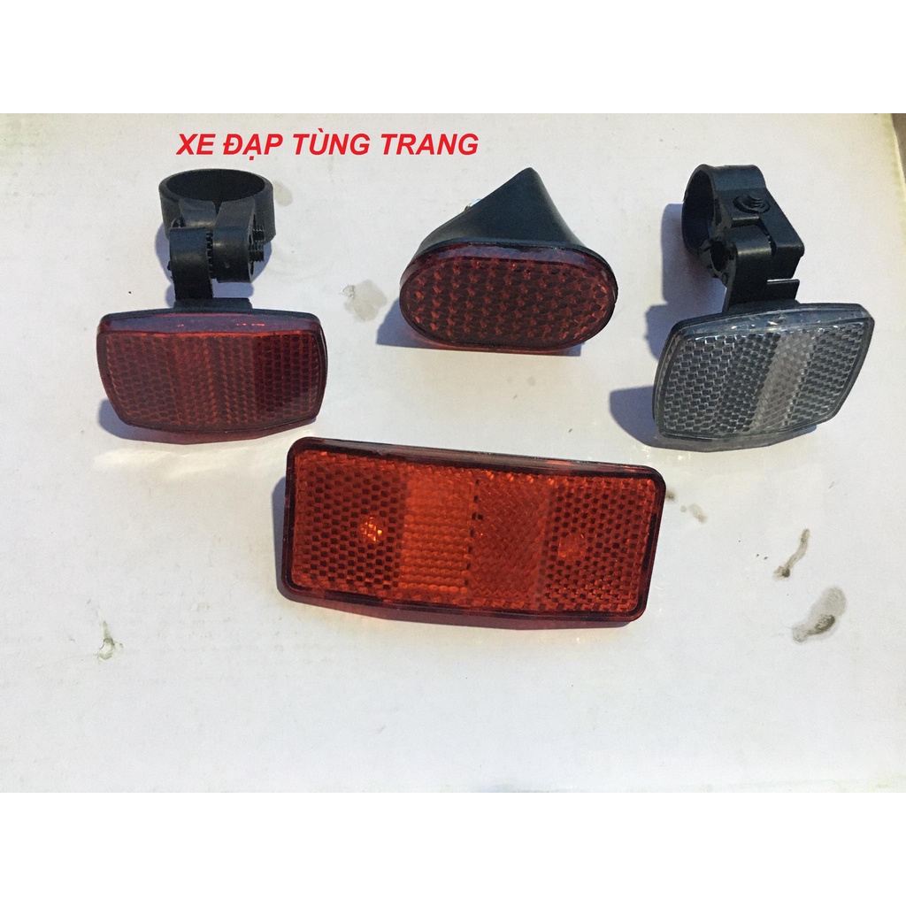 Các loại đèn phản quang , đèn hậu . đèn baga . Xe đạp phụ kiện