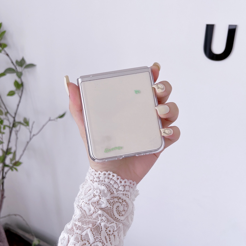 Ốp Điện Thoại Chống Sốc Hình Hoa Tulip Cho Samsung z Flip 3 Zzfp3 z Flip3