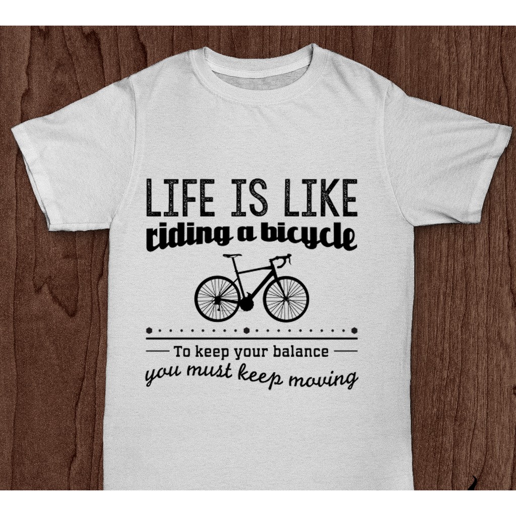 Áo thun Slogan Life Is like