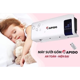 Máy sưởi gốm rapido rch 2000d - hàng chính hãng