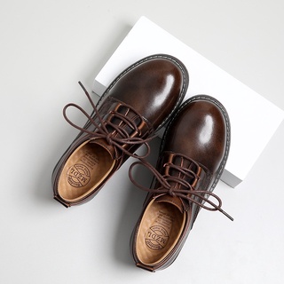 Giày nữ da bò thật vintage cao cấp handmade
