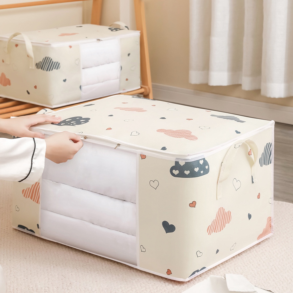 Túi đựng quần áo Cicico A206 túi đựng chăn màn 2 size 60cm và 50cm