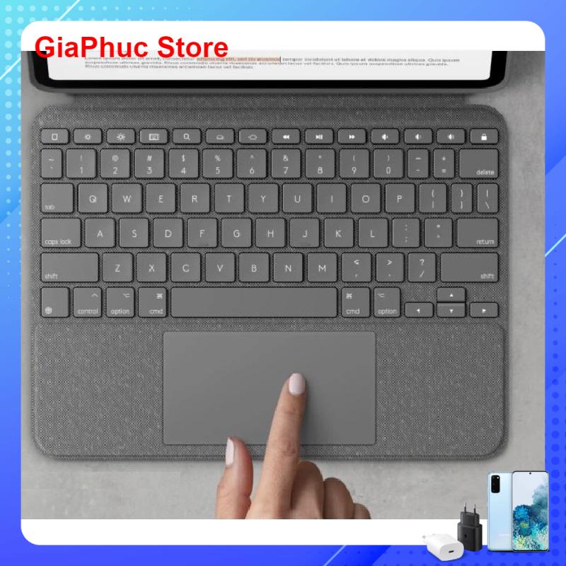 Combo Bàn Phím Logitech Touch For Ipad Pro 12.9 inch 5RD GEN - Hàng Chính Hãng