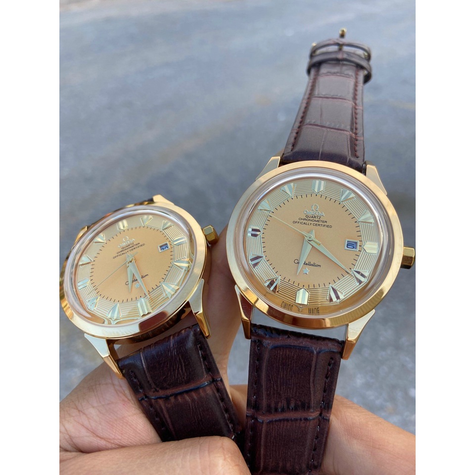 Đồng hồ nam OMEGA dây da cao cấp[BH 12 THÁNG] LỖI 1 ĐỔI 1 MIỄN PHÍ