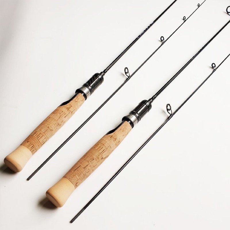 Cần Câu Lure máy đứng UL ultra light đọt đặc siêu dẻo chuyên câu suối cháp