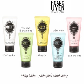 [Nhập khẩu] Sữa rửa mặt bùn khoáng Rosette Nhật Bản tube 120g