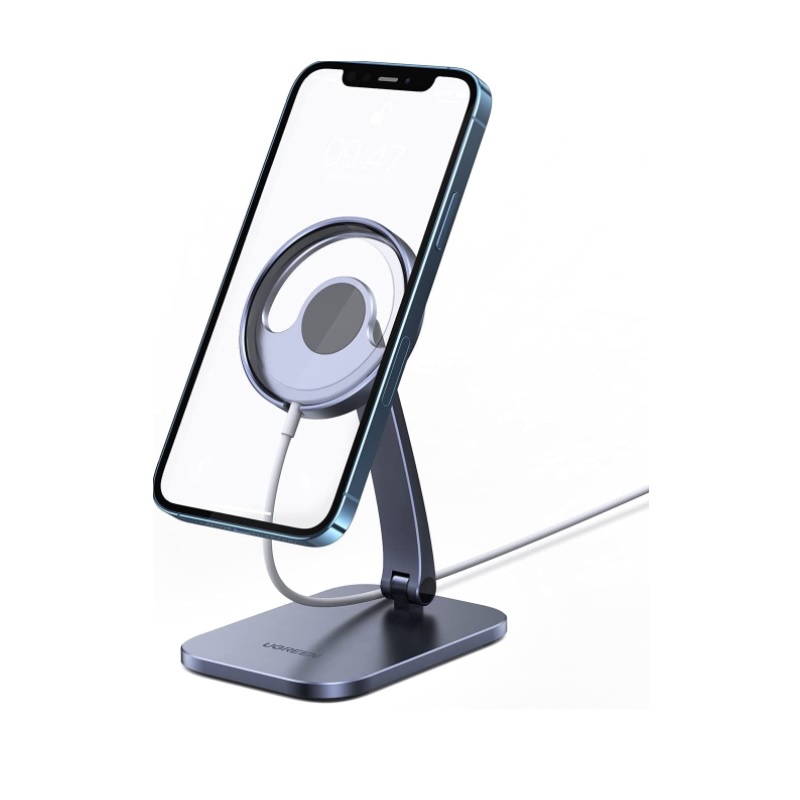 Ugreen 40290 chuẩn Magsafe MFI chân đế dành cho điện thoại iphone Original bằng nhôm có thể xếp được LP472