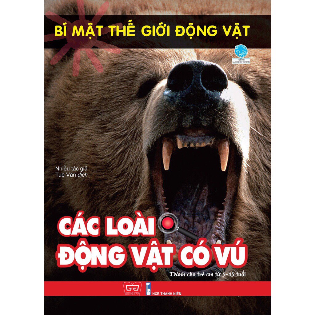 SÁCH - Bí mật thế giới động vật- Các loài động vật có vú