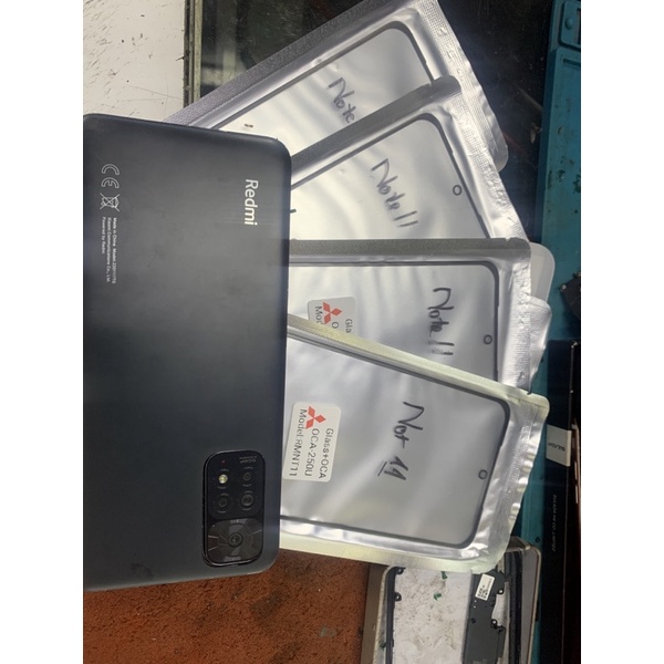 Kính ép liền keo Redmi note 11 4G Cho màn Amoled