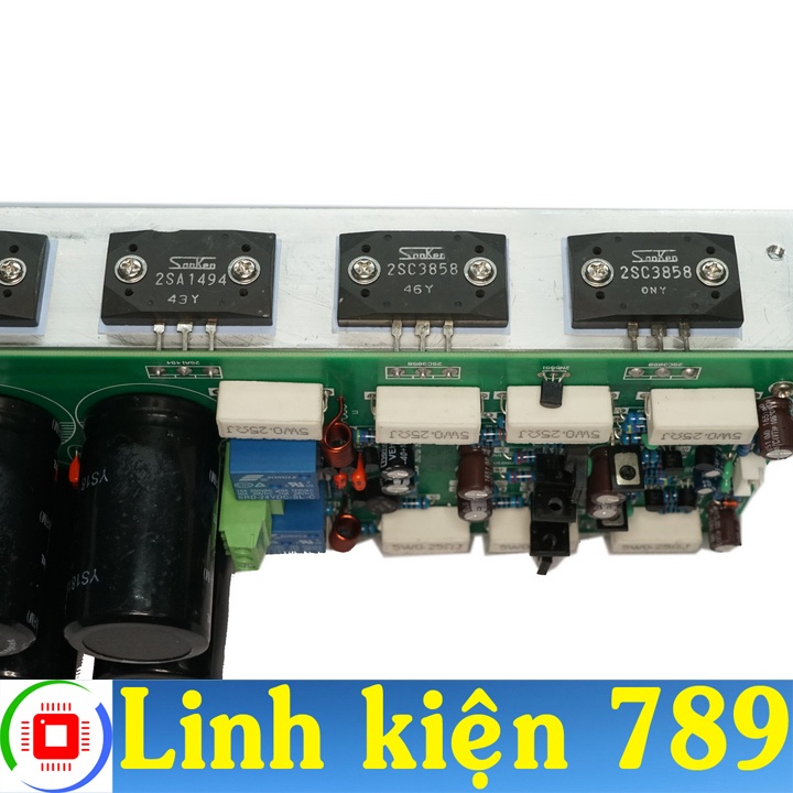 Mạch khuếch đại 8 sò SANKEN 2 kênh  - Linh kiện 789
