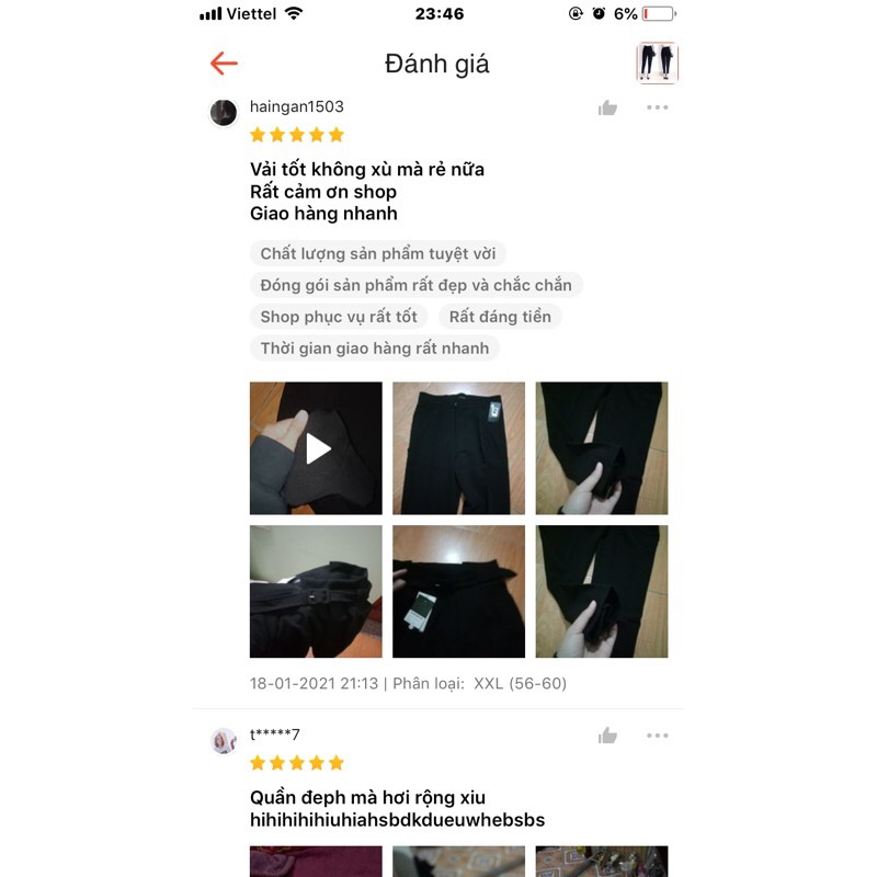 Quần baggy vải loại 1 lưng cao từ 25kg-57kghàng đẹp