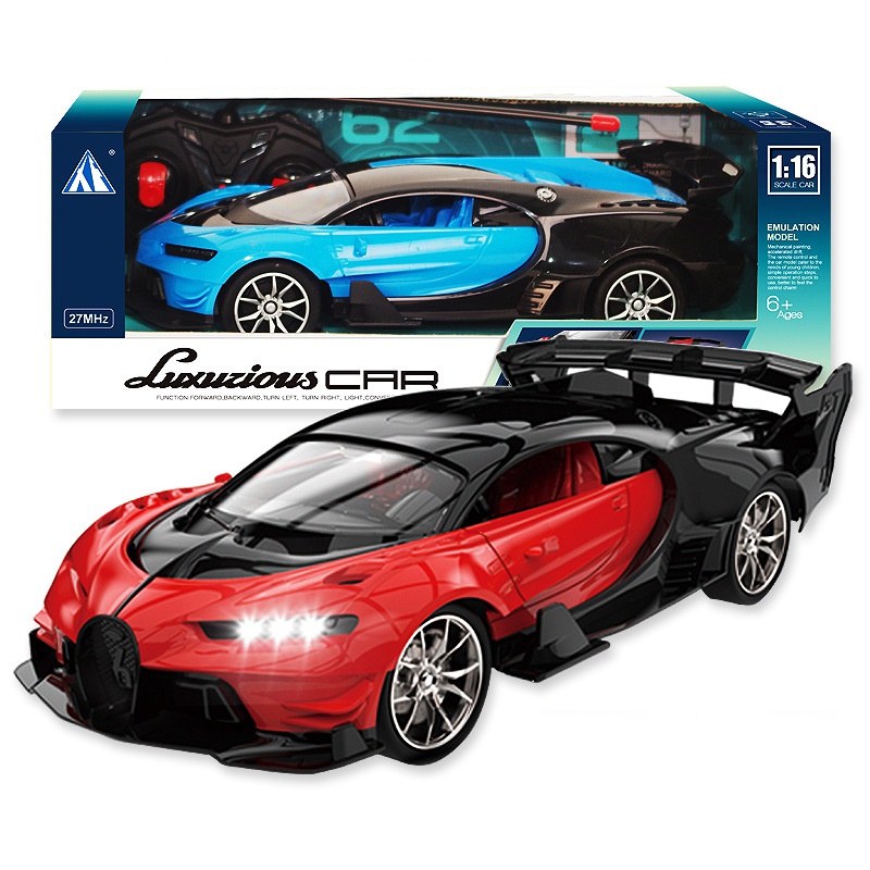 Xe Hơi Điều Khiển Từ Xa 1:16 Bugatti Có Đèn Led Và Phụ Kiện