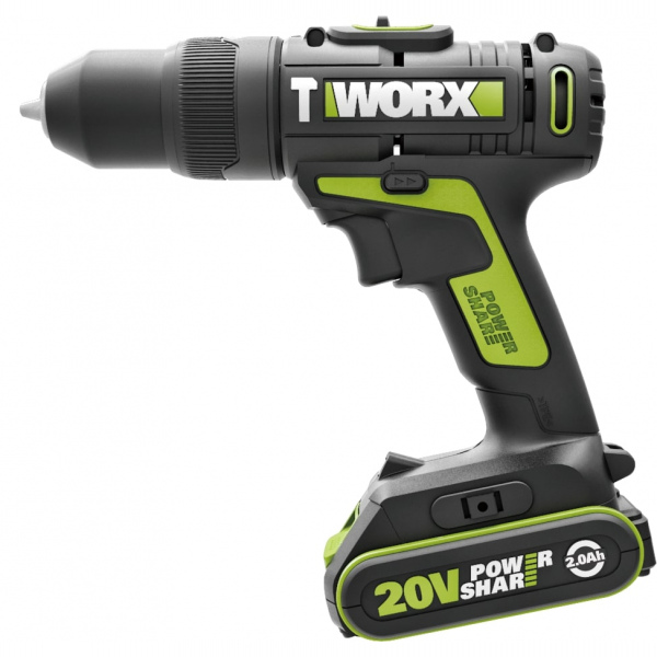 Máy khoan động lực dùng pin Li-ion 20V WU179 - Worx Green