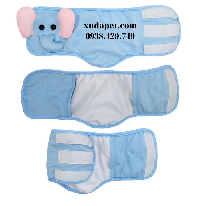Tã Quần Sinh Lý Chó Đực Đa Màu Xudapet bằng thun cotton, giúp hạn chế cho những chú chó đực đi tè ra ngoài - SP000544