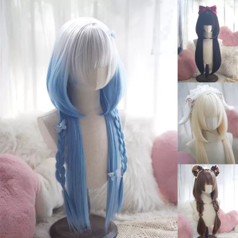 [CÓ SẴN]_tóc giả (wig) phong cách Lolita đáng yêu