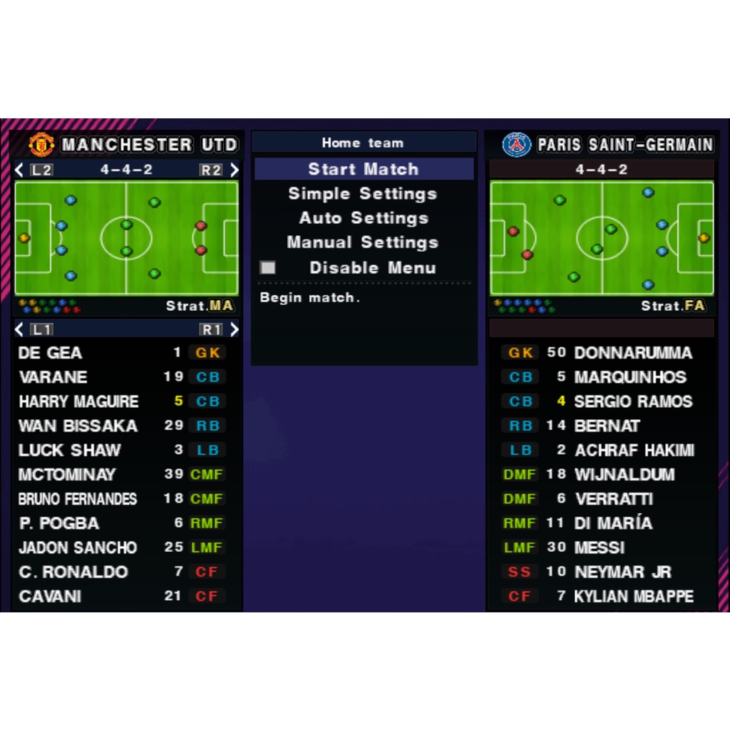 Đĩa Game PS2 - PES 2022/ PES2020