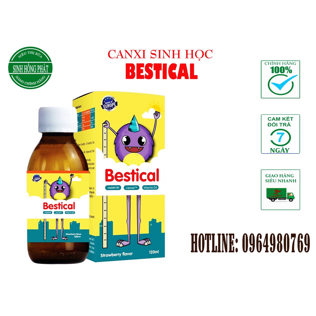 Bestical bổ sung canxi vitamin d3 k2 giúp xương và răng chắc khỏe Bestcal canxi vitamin k2 d3 tăng chiều cao cho bé