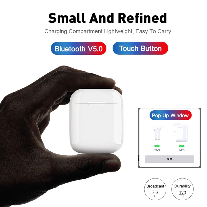 Tai Nghe Vitog Inpods12 I12 Thể Thao Kết Nối Bluetooth 5.0 Không Dây