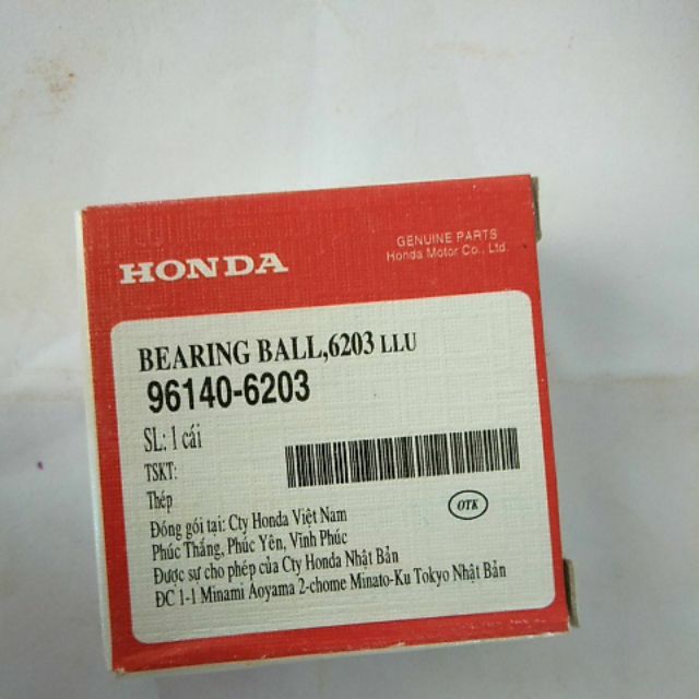 Bạc đạn 6203 honda