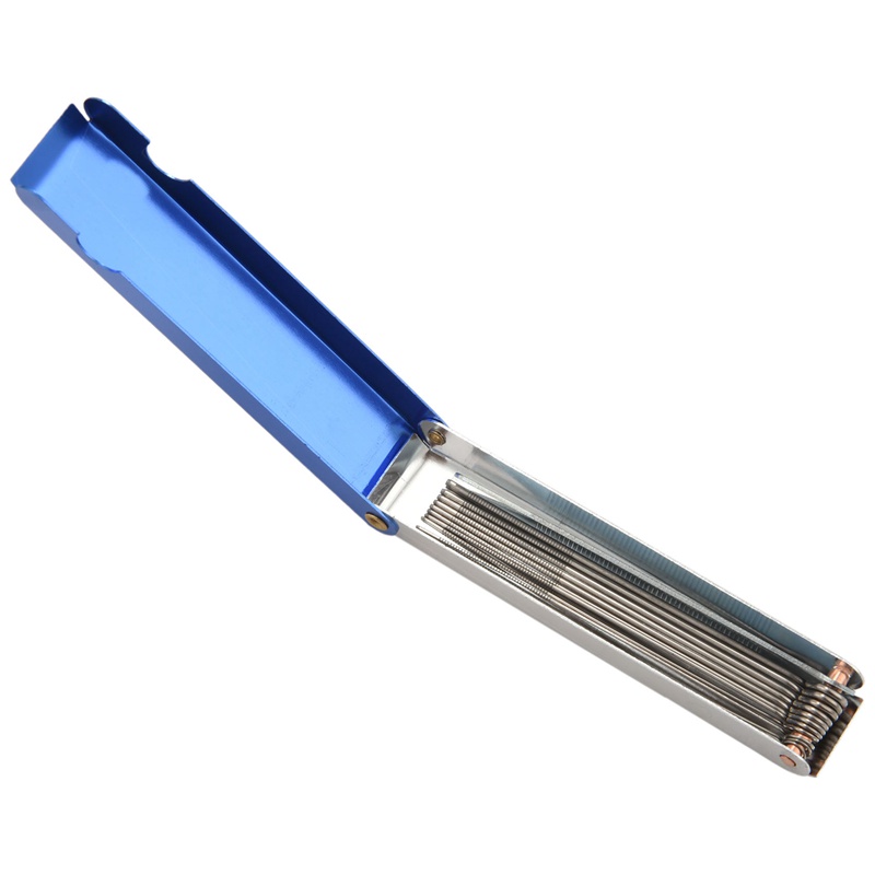 1 miếng Bộ chế hòa khí dài Dụng cụ làm sạch phản lực 13 Dây Oxy Acetylene Đồng đầu đuốc Máy làm sạch Atv Máy hàn Xe máy Carb Công cụ làm sạch Tệp